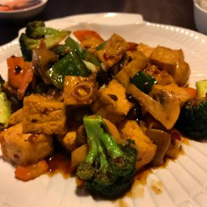 Tofu with Black Beans in Garlic Sauce